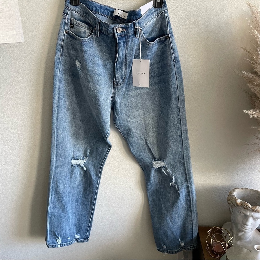 🆕Kancan MISSY HIGH RISE SLIM STRAIGHT JEANS - Picture 4 of 10
